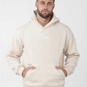 Confrt unisex Beige Hoodie